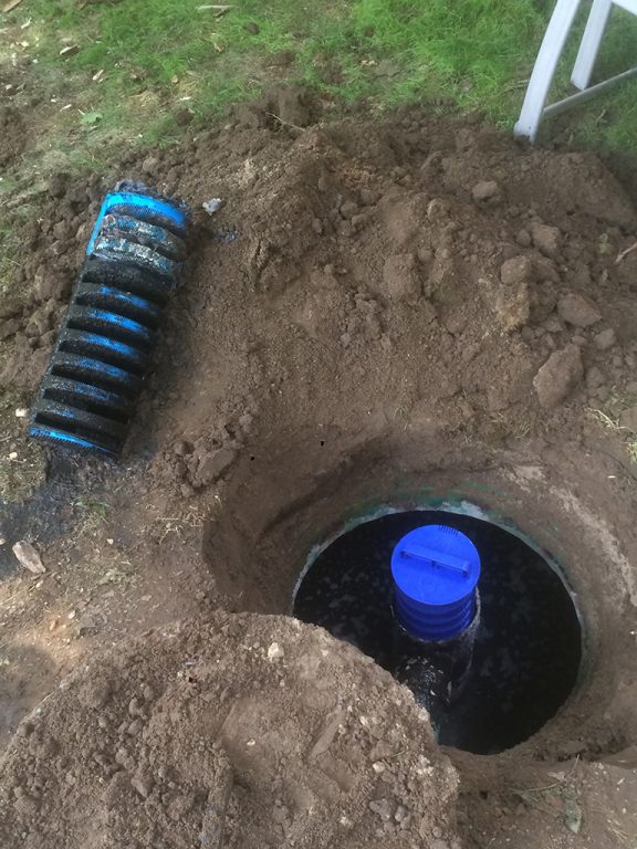 oldfilterreplacedwithnewfilter New Milford Septic